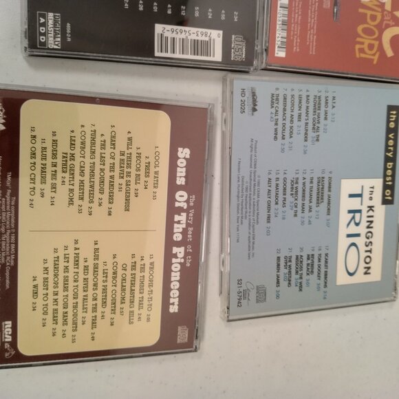 Country Folk Rockabilly Muisc Music CD Lot of 9 Kingston Trio Newport Jim Croce - Picture 5 of 7